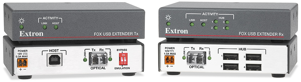 Extron FOX 2G Tx AV Video Fiber Optic Transmitter ohne Netzteil 