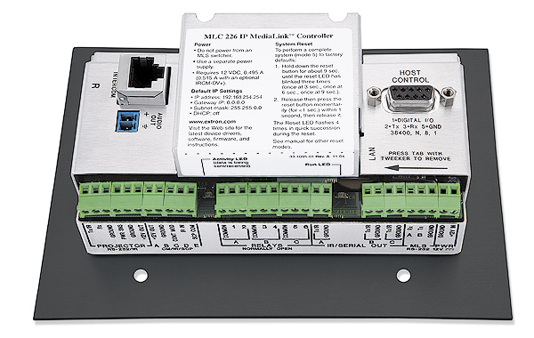 MediaLink Controller with Ethernet Extron MLC 226 IP DV 