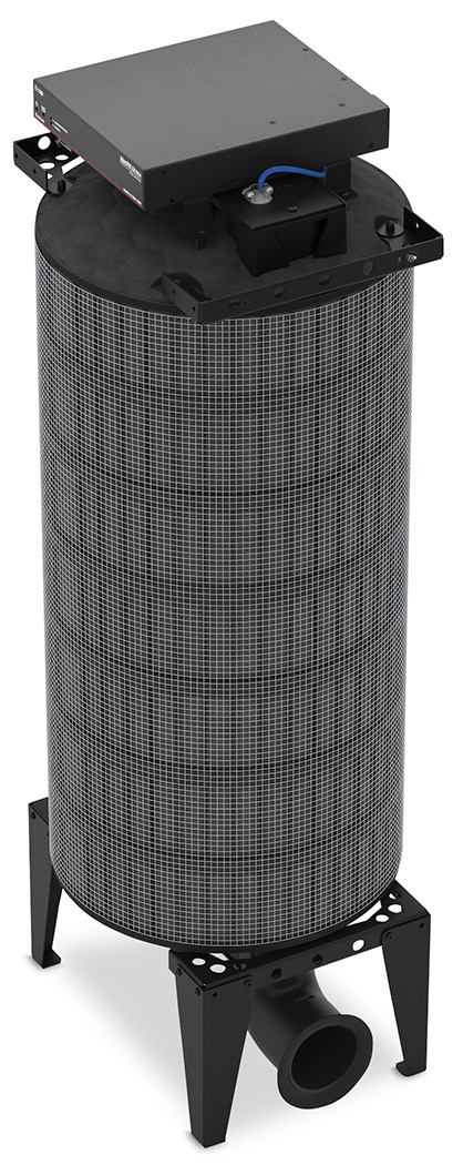 NetPA U 8001 SUB – Shown Mounted To Optional SF 10C SUB – with Tall Feet