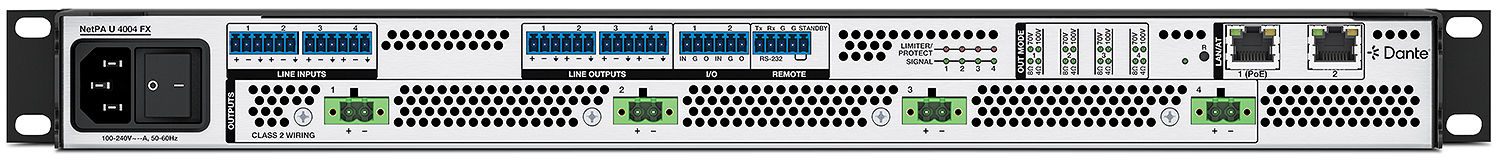 NetPA U 4004 FX Rear View