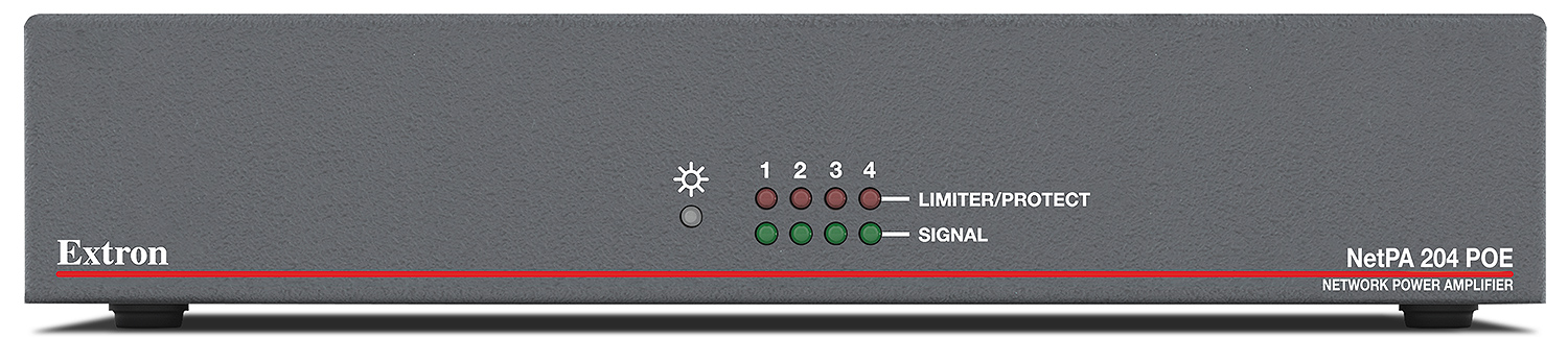 NetPA 204 POE - Front View