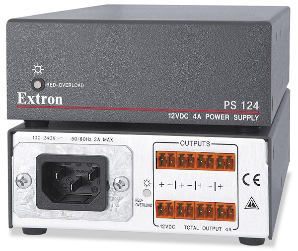 New Extron Electronics Power Supply PS124 part no 60-1022-01 