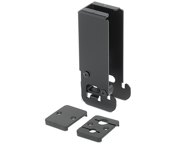 Filler Module includes a Blank Cover Plate and Cable Pass-Through Plate that accommodates audio, network, or other cables