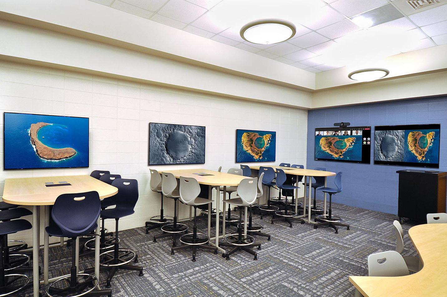 Active Learning Classroom with ShareLink Pro 2500 units