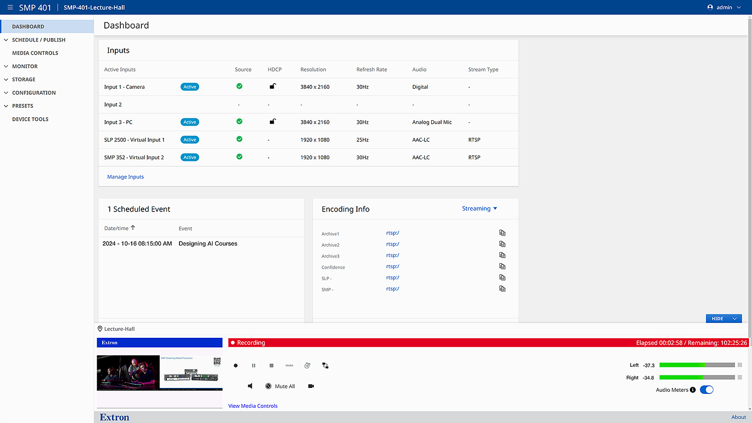 Dashboard with Confidence Preview