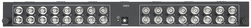 SMX 1616 V - 16 Composite Video; 2 Slots