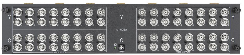 SMX 1616 YC - 16x16 S-video (2 BNC); 4 Slots