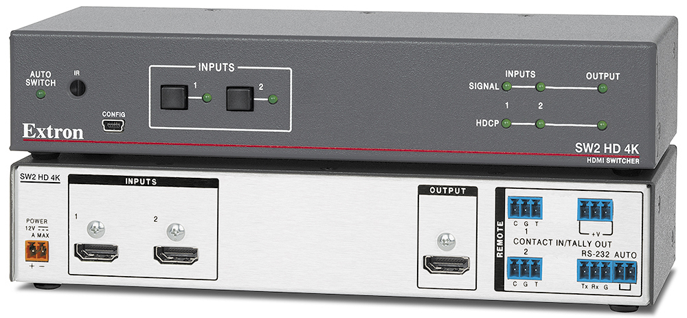 SW2 HD 4K - Two Input HDMI Switcher
