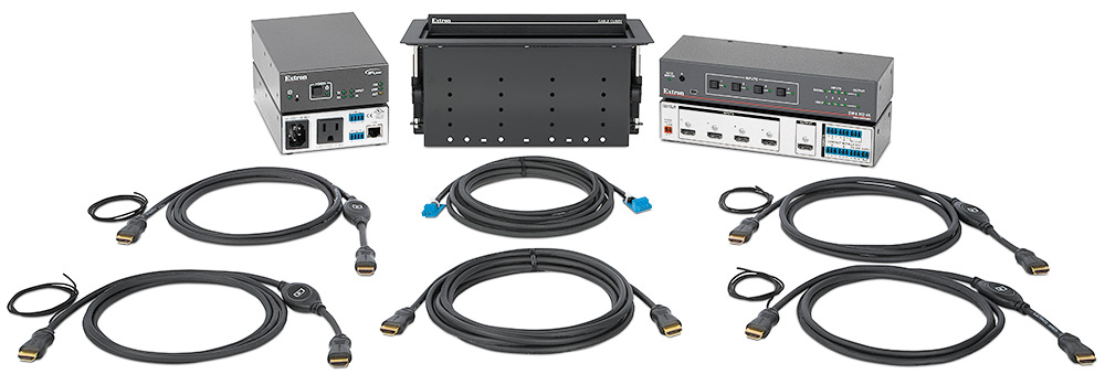 TeamWork 400 - Four-User - 120 VAC, with US AC outlets