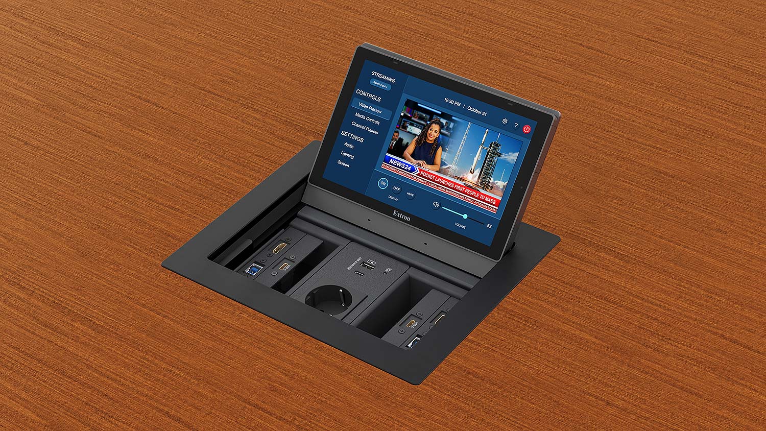 TLP Pro 835C Populated and Installed - EU AC Outlets