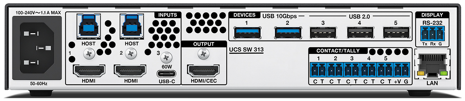 UCS SW 313 - Rear