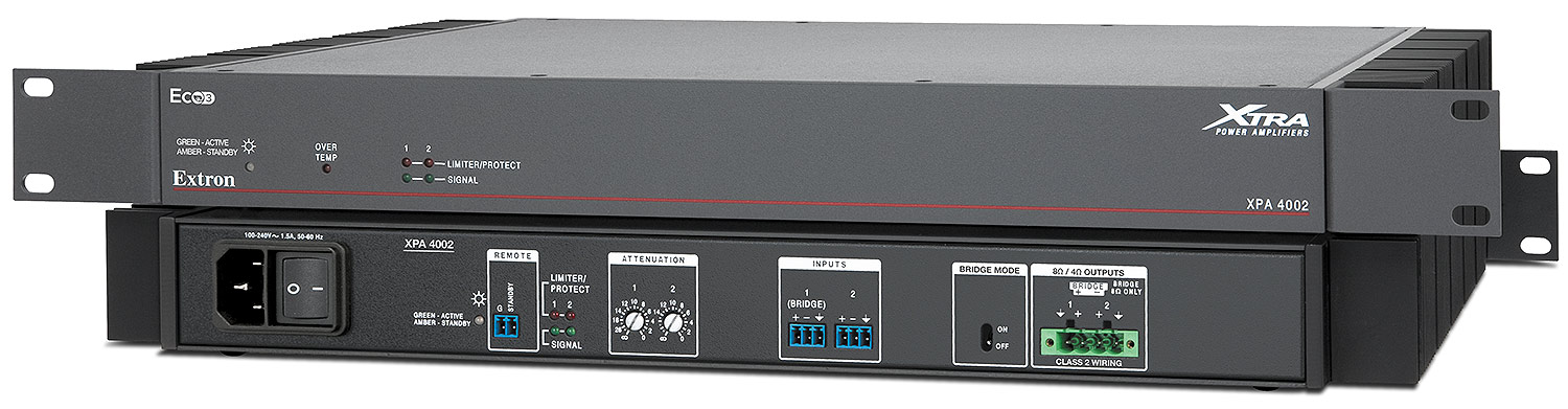 XPA 4002 - Power Amplifiers | Extron