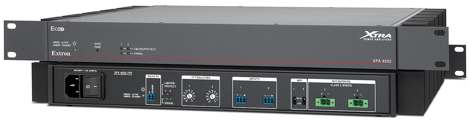 XPA 4002 - Power Amplifiers | Extron