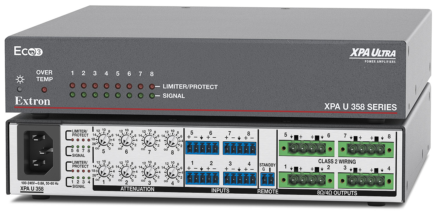 XPA U 358 - Power Amplifiers | Extron