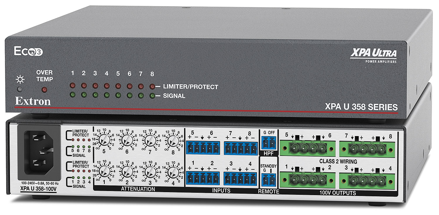 XPA U 358 - Power Amplifiers | Extron