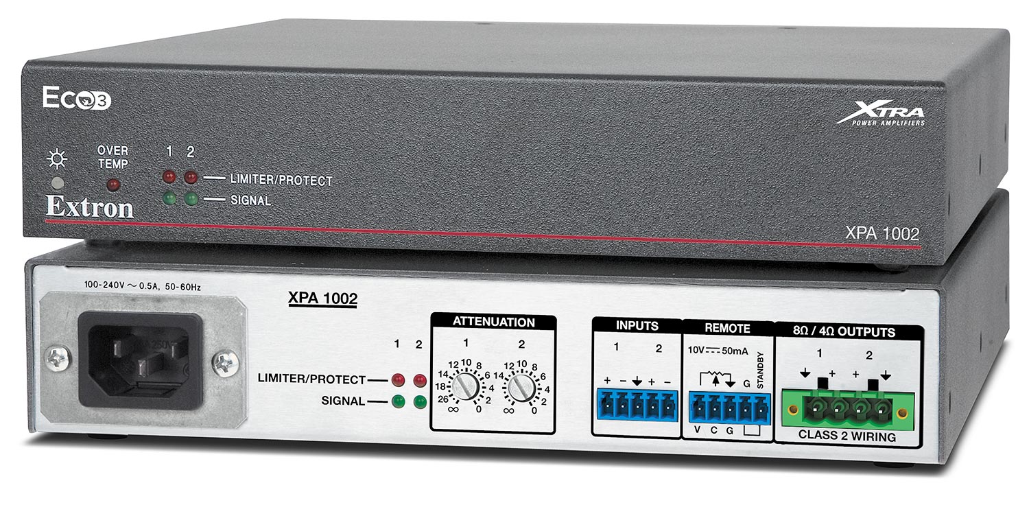 XPA 1002 - Power Amplifiers | Extron