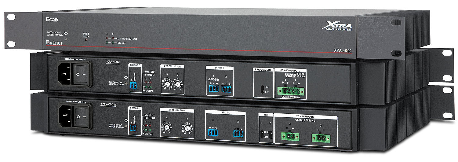 XPA 4002 - Power Amplifiers | Extron