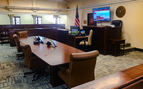 Extron NAV Pro AVoIP System Provides McLennan County Court with Superior AV Routing & Control