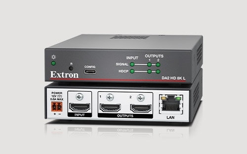 支持 EDID Minder Plus 功能的 Extron 8K HDMI 分配放大器现已供货