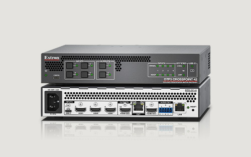 Now Shipping - DTP3 CrossPoint 42 Brings High Performance to Modern Meeting Spaces