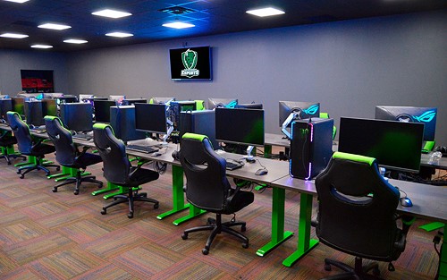 E-Sports computer room