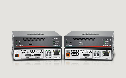 Extron Now Shipping a Compact Fiber Optic Solution for HDMI and Audio Extension