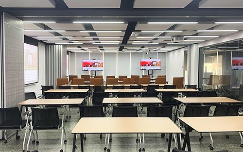 Extron AV Processing, Control, and Room Scheduling Streamline Operations at Highlands Development Center