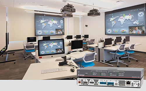 Extron MediaPort 300 为远程用户带来极具专业品质的视音频内容