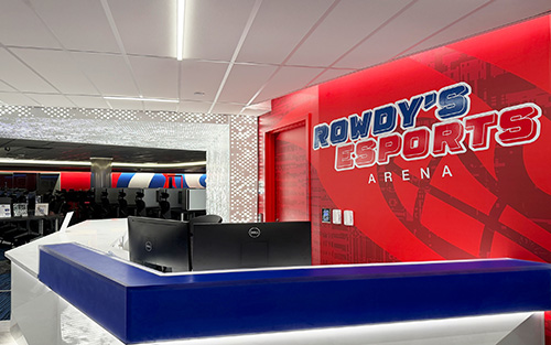 Extron AV Systems Power Competitive Gaming, Content Production, and Student Engagement at Rowdy's Esports Arena
