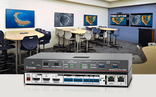 Elevate Meetings with Wireless Sharing on Dual 4K Displays