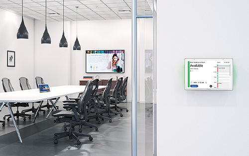 Extron Streamlines Workspace Management With New TLS 35 Series Scheduling Panels