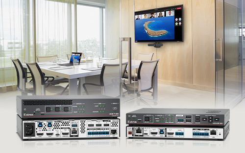 New Extron 4K USB-C Collaboration Switcher with Extension Now Shipping