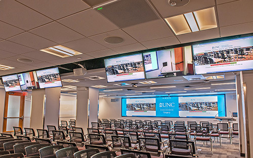 Extron NAV Pro AV over IP Expands the Reach of Surgical Grand Rounds at UNC Chapel Hill School of Medicine