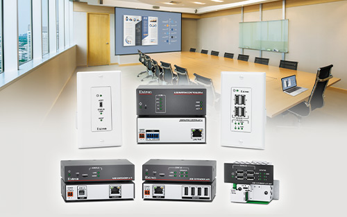 Extron’s New USB Extender xi Series Delivers Longer Distances and Matrix Switching