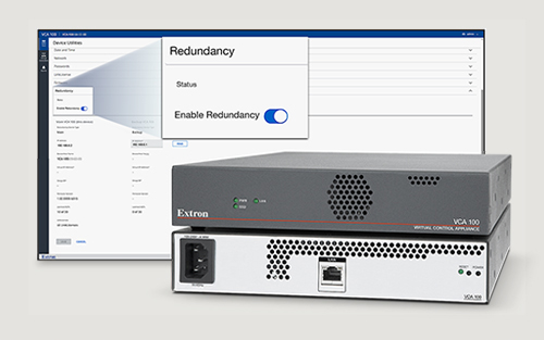 New Redundancy Features Provide Always‑On Dependability For Extron VCA 100