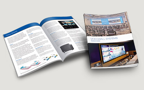 Neu überarbeitetes Design-Handbuch für Videowandsysteme jetzt verfügbar