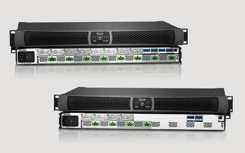 Ora in vendita amplificatori XPA Ultra FX di Extron con quattro e otto canali, output configurabile e 200 W