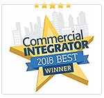 Commercial Integrator Best 2018 Award Winner