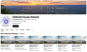 Vignette de la chaîne YouTube du district scolaire du comté de Caldwell