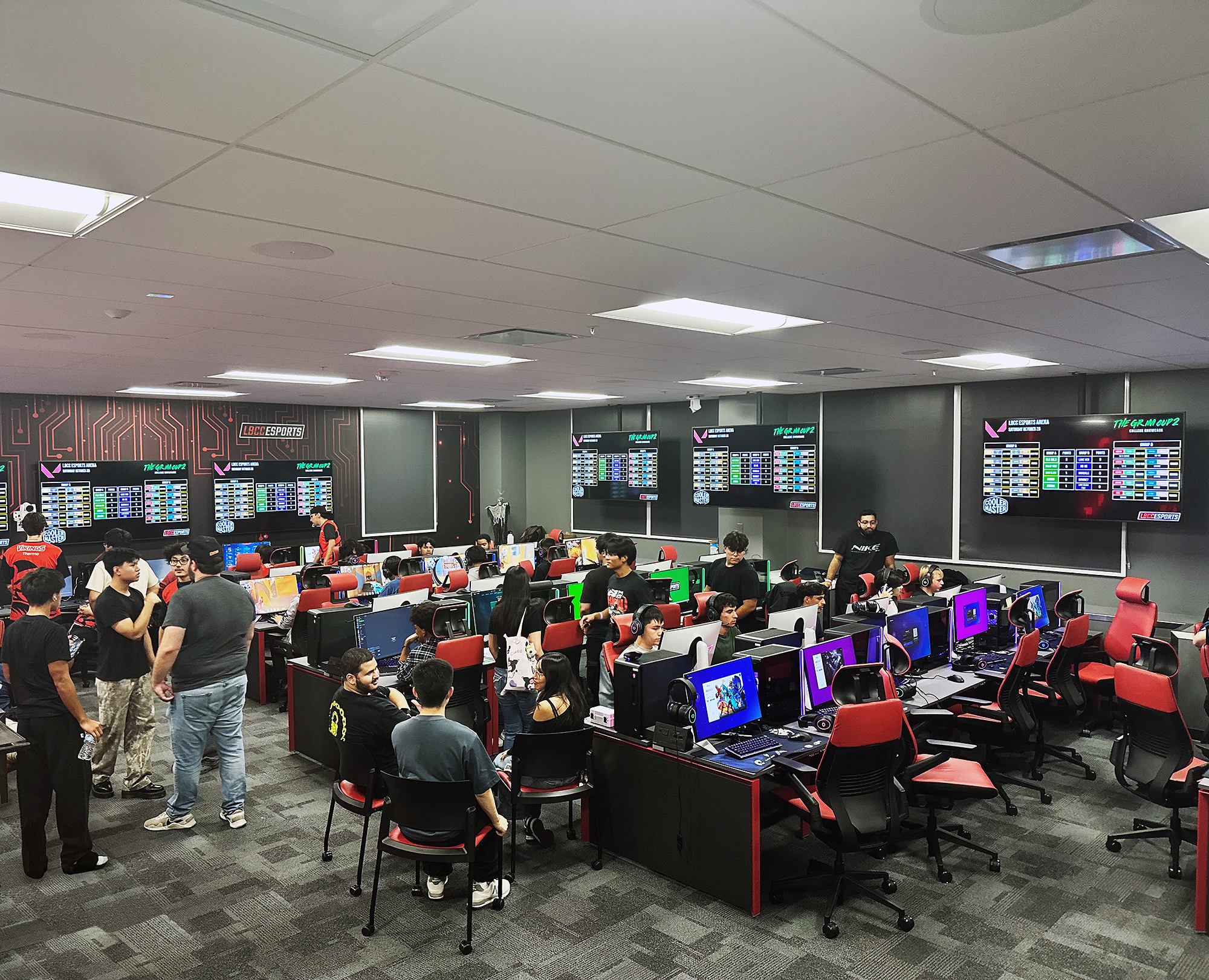 The first league competition to be held in the new LBCC esports facility was a huge success.