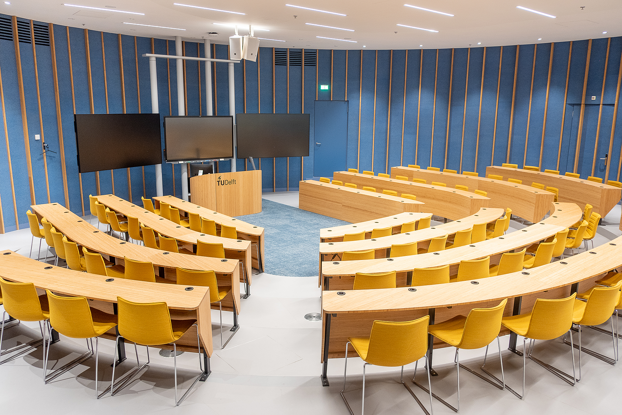 The Debate Hall serves as a hub for discussions, intellectual exchange, and collaborative thinking.