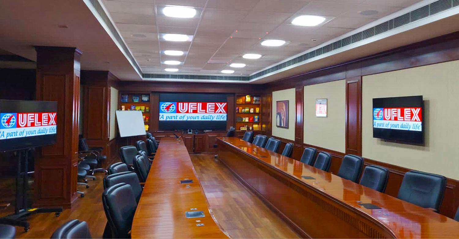 Salle de conseil d'UFlex