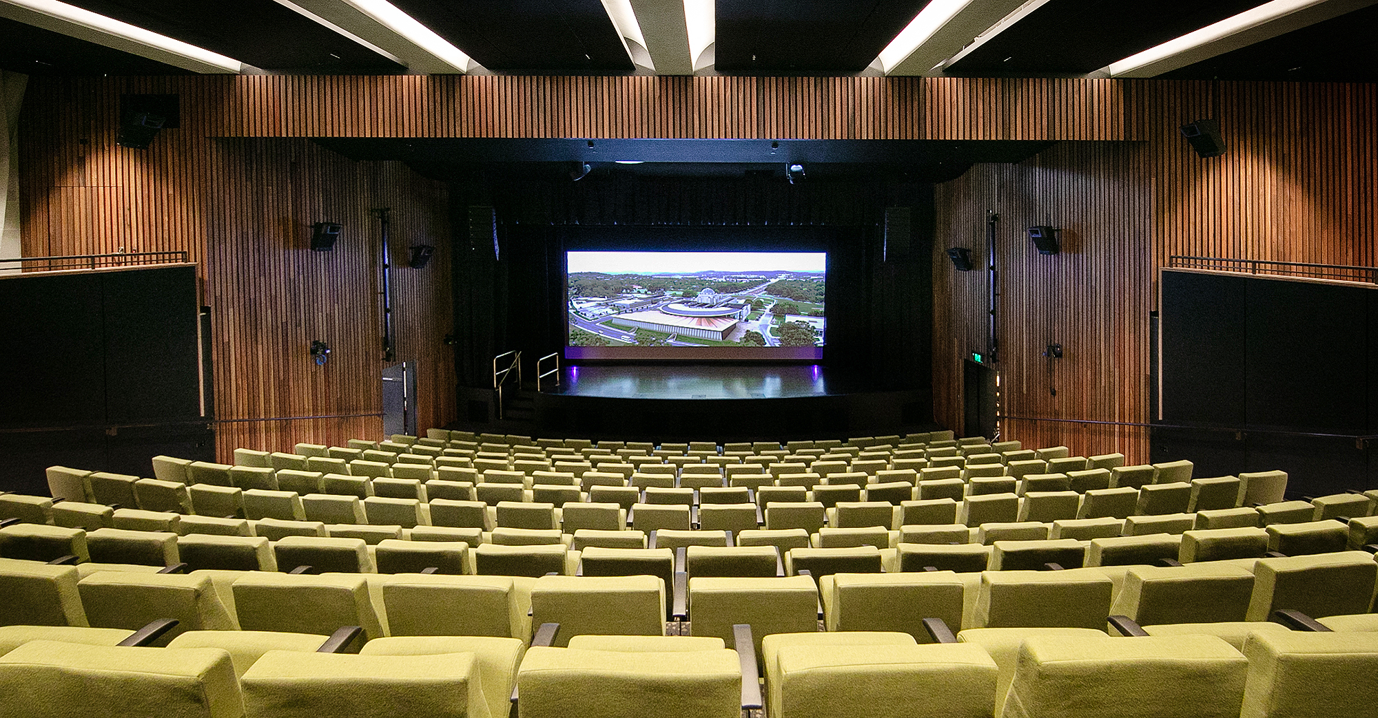 The new AWM Theatre presented by Boeing is operated and maintained by AWM’s in‑house audiovisual team, led by David Hirschausen, Manager Audio Visual.