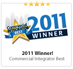 Commercial Integrator BEST Award 2011