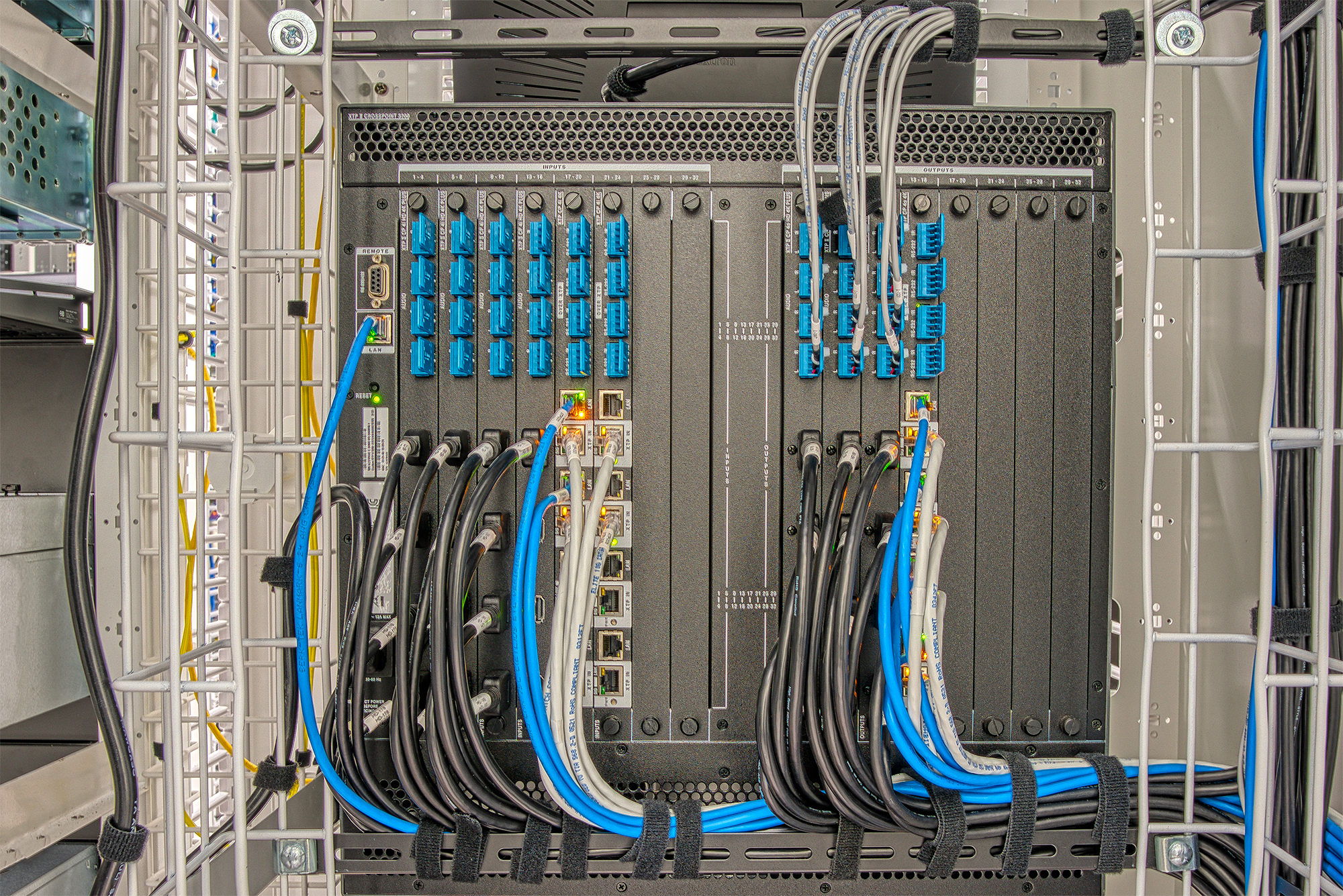 To ensure seamless integration and serviceability, meticulous attention was given to cable management.