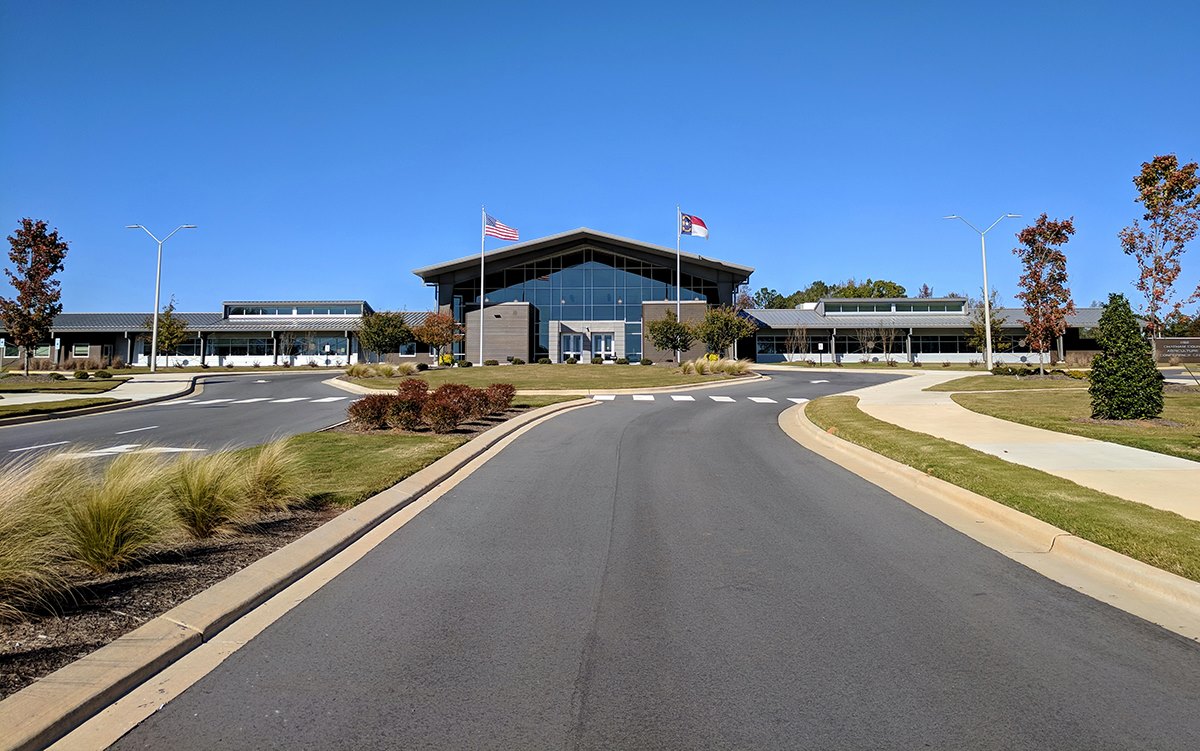 The new Chatham County Agriculture and Conference Center – CCACC is situated on the outskirts of Pittsboro, North Carolina.