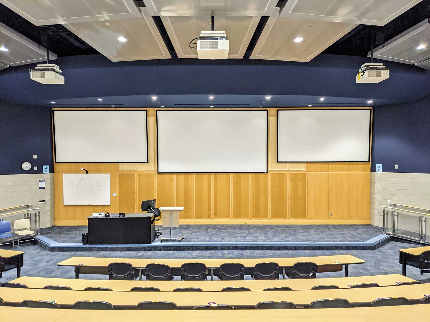 Engineering Building lecture hall.