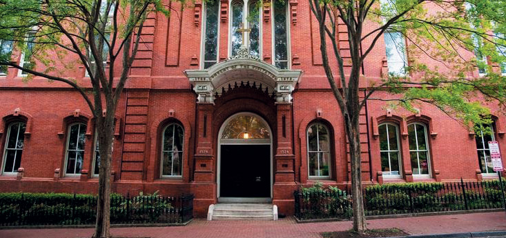 Founder's Hall di Georgetown - Edificio