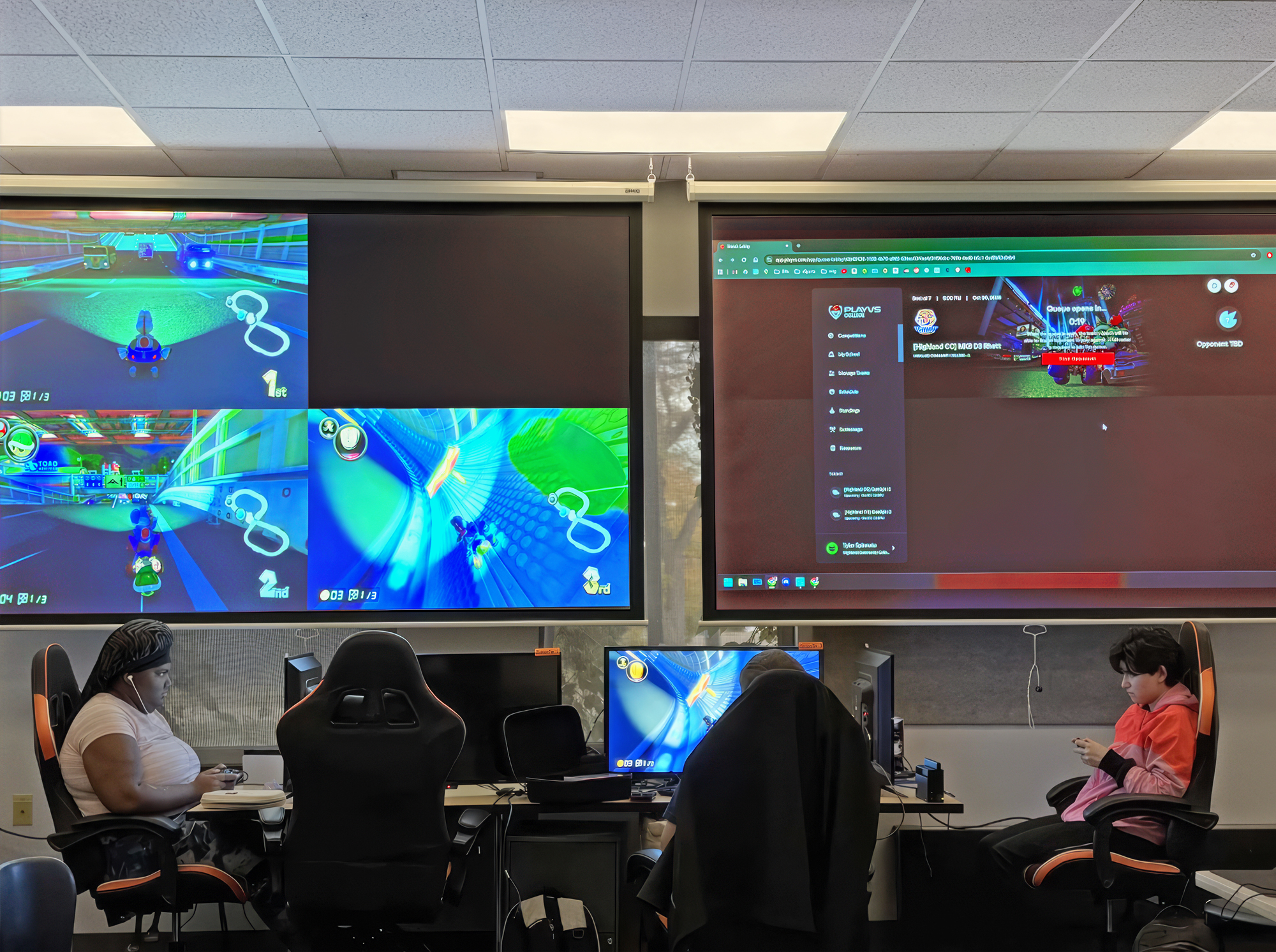 The new esports facility provides a great opportunity to engage and recruit new students to Highland Community College.