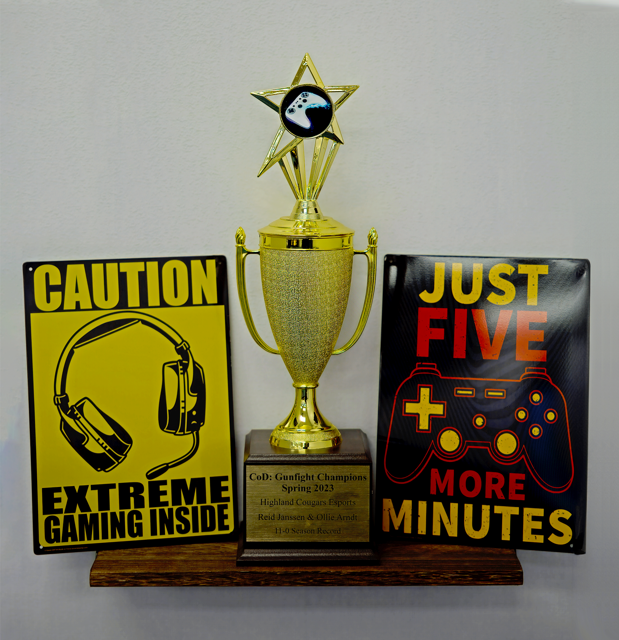 Highland Cougars esports Call of Duty: Gunfight Champions, Spring 2023.
